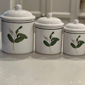 Vintage canisters